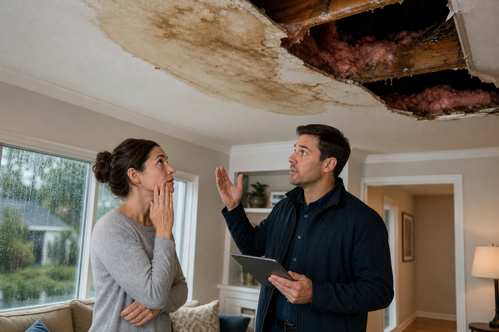 Roof Leak After a Storm: What to Check First